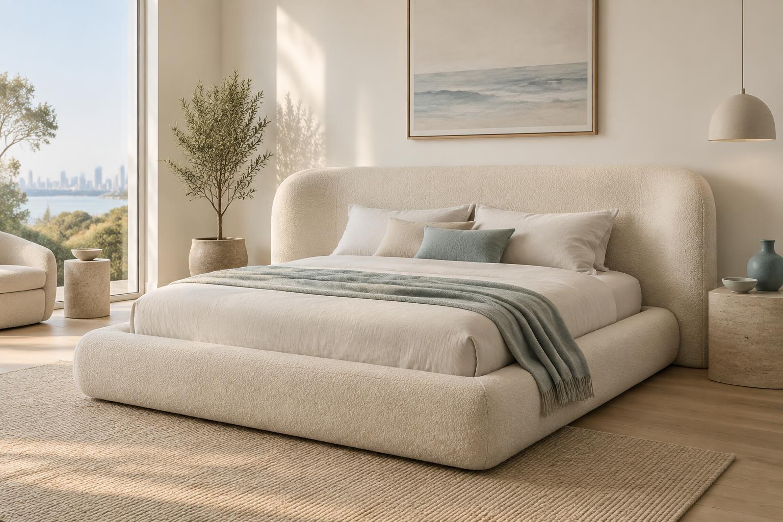 Curved bed style